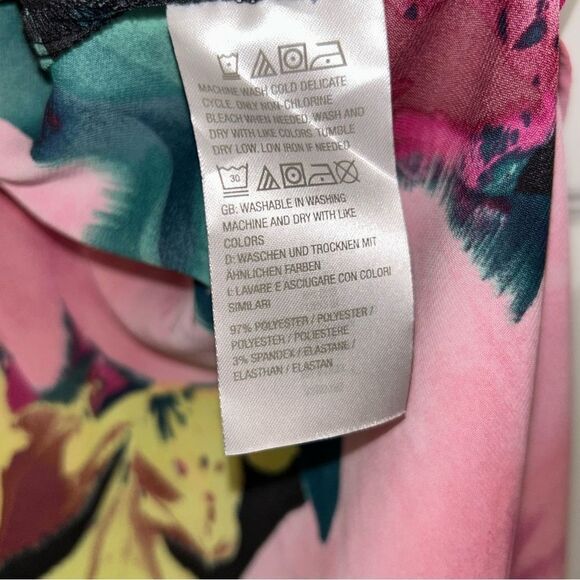 New, G.I.L.I Got It Love It Floral Print Long Sleeve Open Front Long Duster GILI - Picture 9 of 13